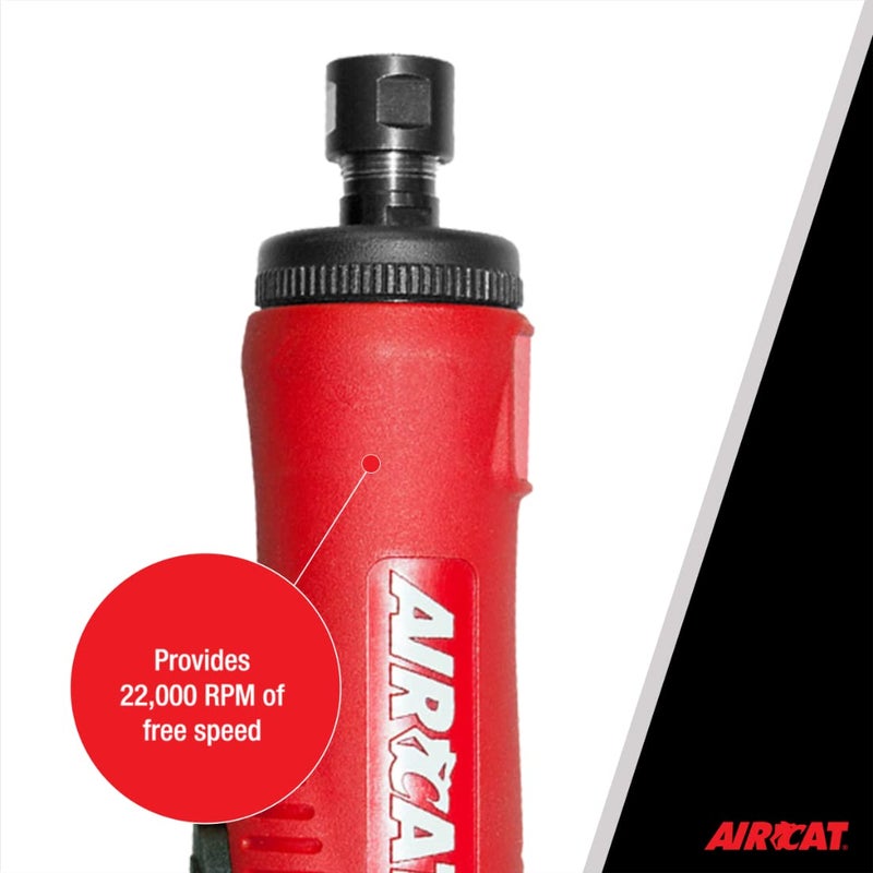 AirCat أدوات هوائية AIRCAT 6260 1.0 حصان طاحونة مستقيمة مركبة 22,000 دورة في الدقيقة - Image 4